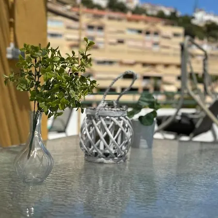 Atico Con Vistas, Terraza, Piscina Y Bbq Playa 9m Apartment *