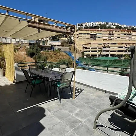 Atico Con Vistas, Terraza, Piscina Y Bbq Playa 9m Apartment