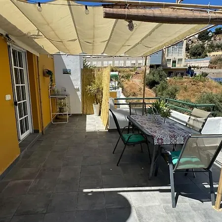 Apartment Atico Con Vistas, Terraza, Piscina Y Bbq Playa 9m La Cala Del Moral